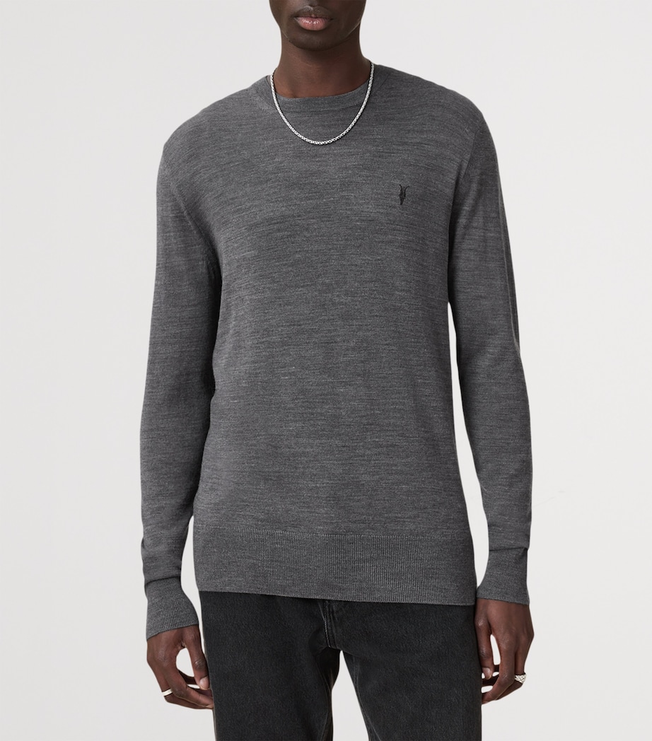 Merino Wool Mode Sweater MONUMENT GREY Image 4
