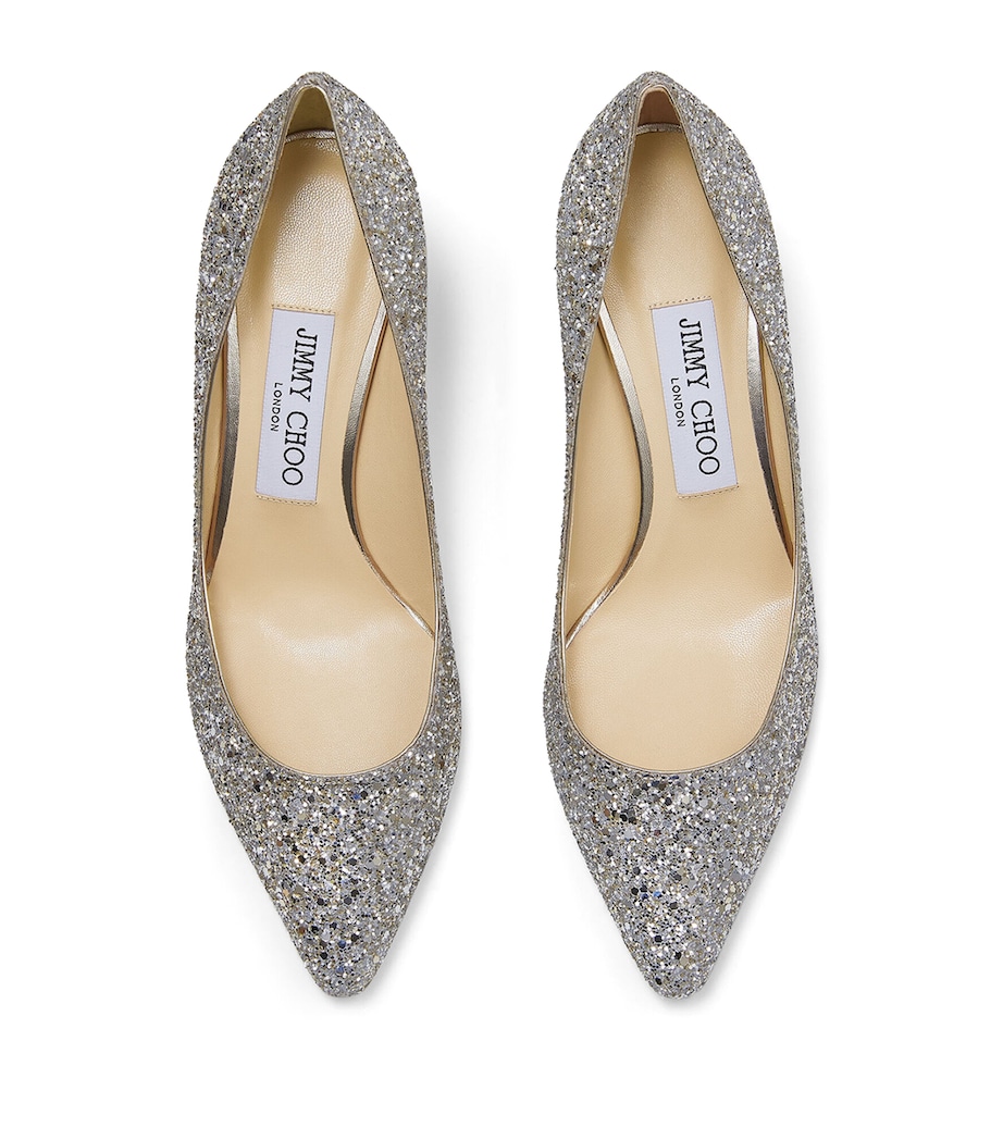 Romy 60 Glitter Pumps CHAMPAGNE Image 3