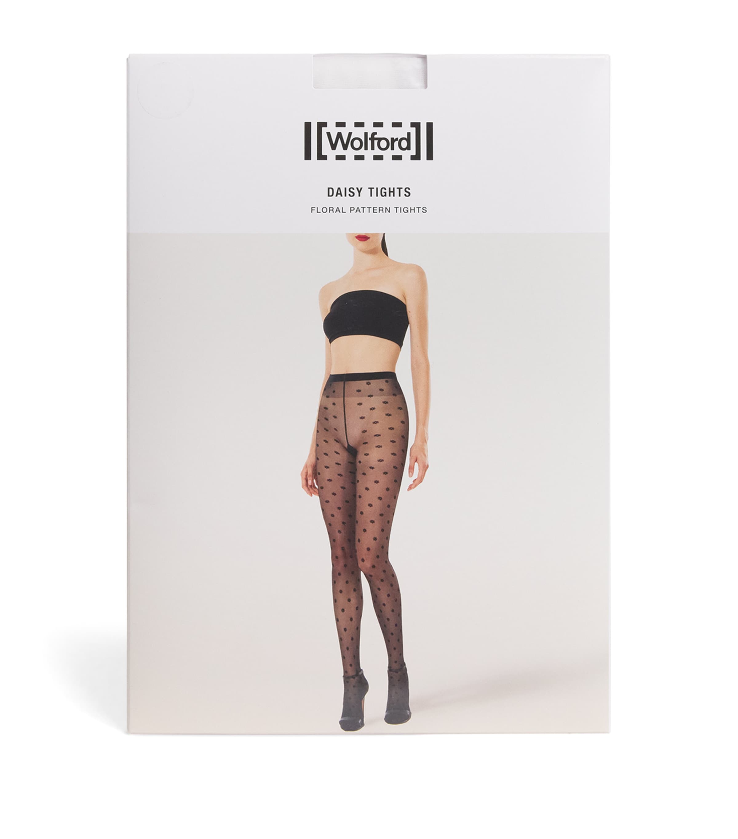 Wolford Womens Daisy Tights White Whit Image 1