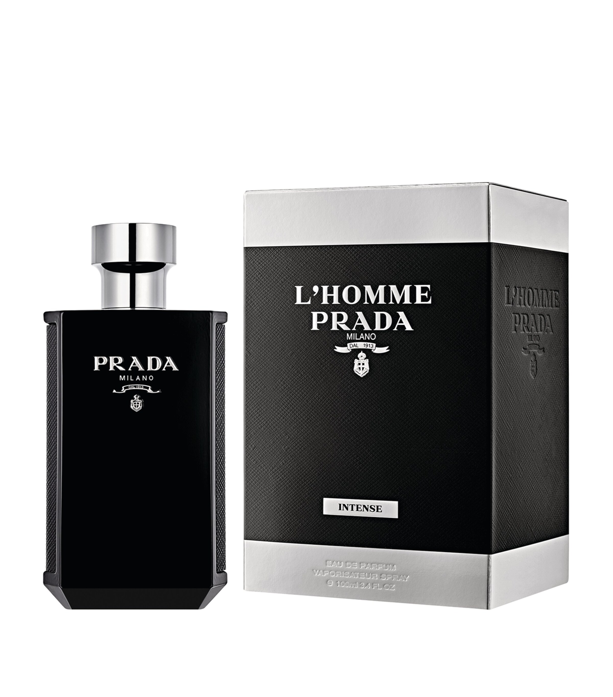 L'Homme Prada Intense Eau de Toilette (100ml) NO COLOUR Image 2