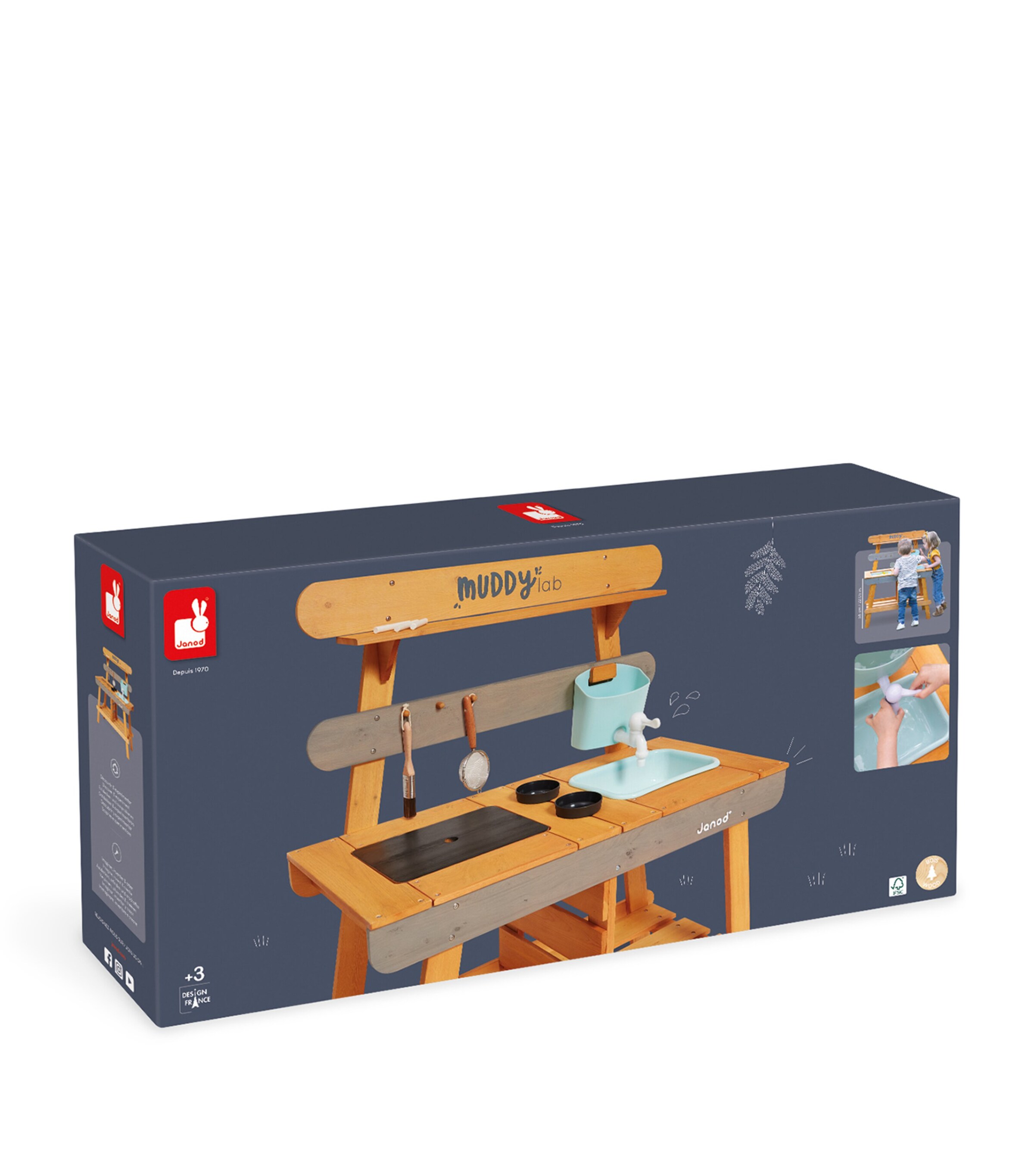 Muddly Lab Outdoor Play Kitchen MULTI Image 14