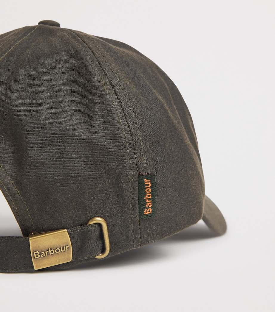 Wax Baseball Cap OLIVEOL71 Image 3