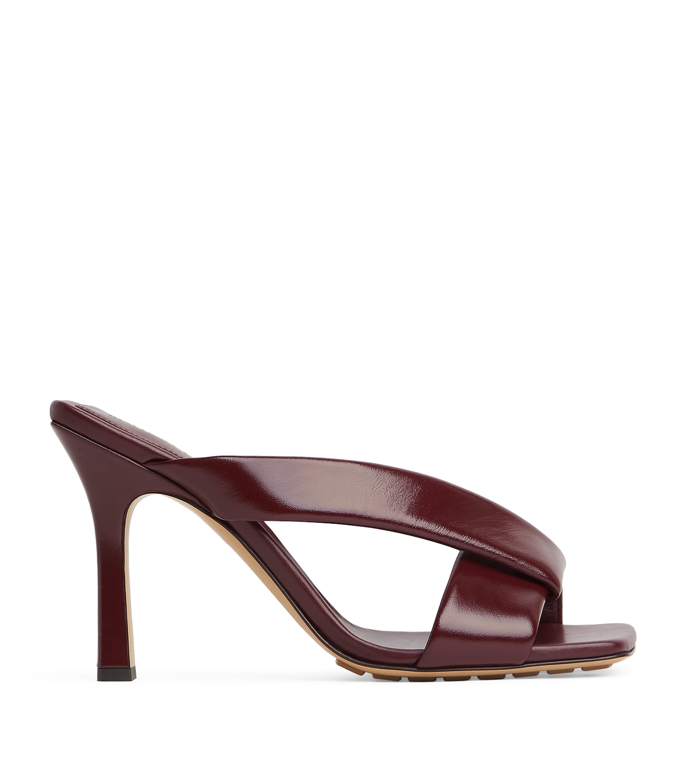 Bottega Veneta Leather Riva Mules 90 Image 1