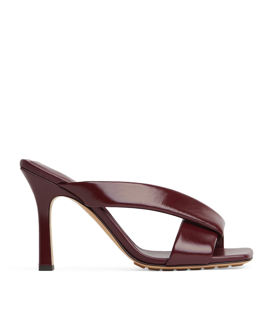 Bottega Veneta Leather Riva Mules 90 Image 1