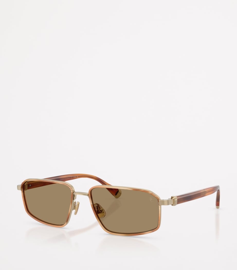 Titanium Rectangle Jarama Sunglasses 500253 Image 2