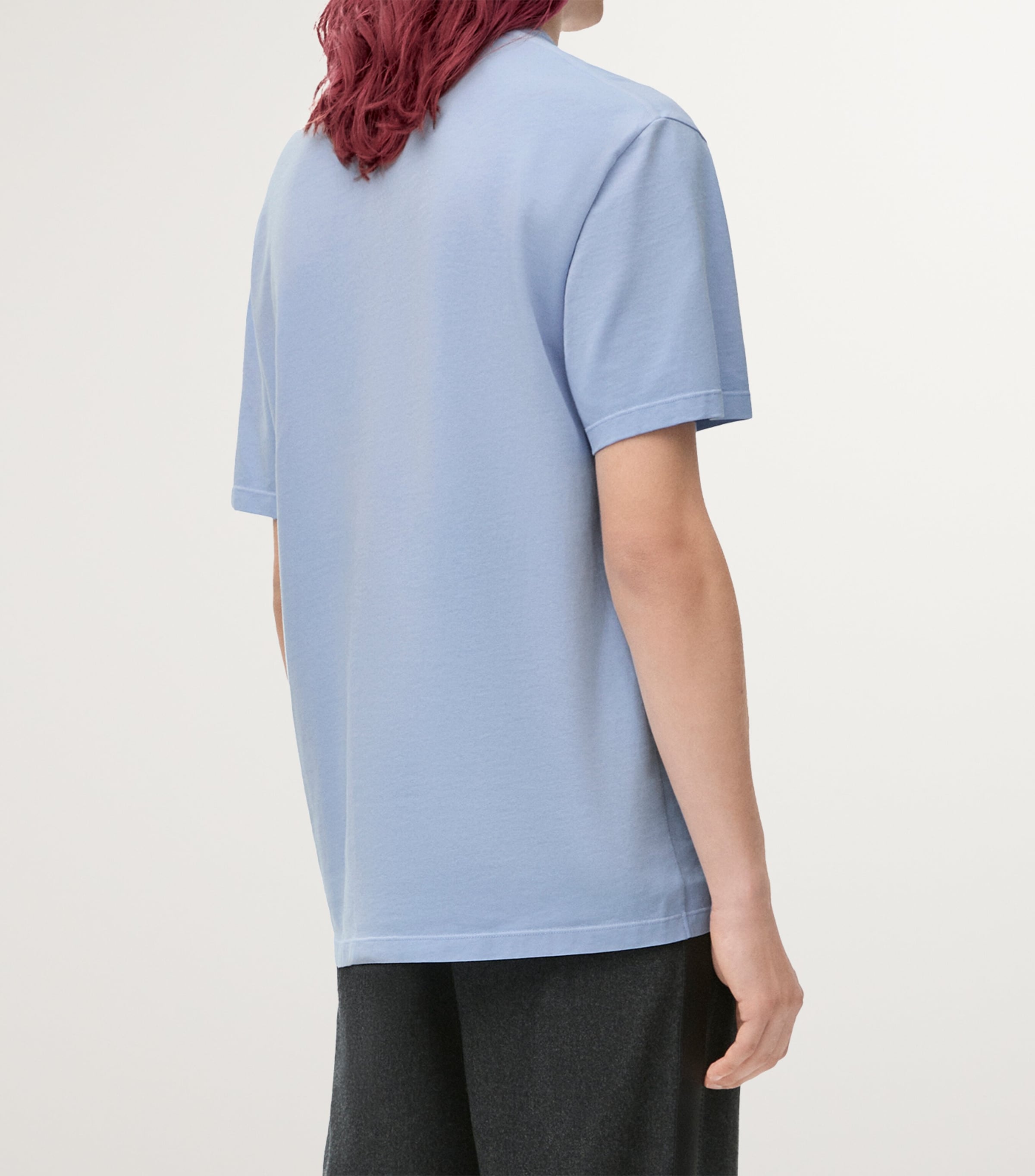 LOEWE ロゴデザイン Tシャツ ライトブルー ロエベ 半袖Tシャツ ライトブルー | アウトレットジャパン福岡