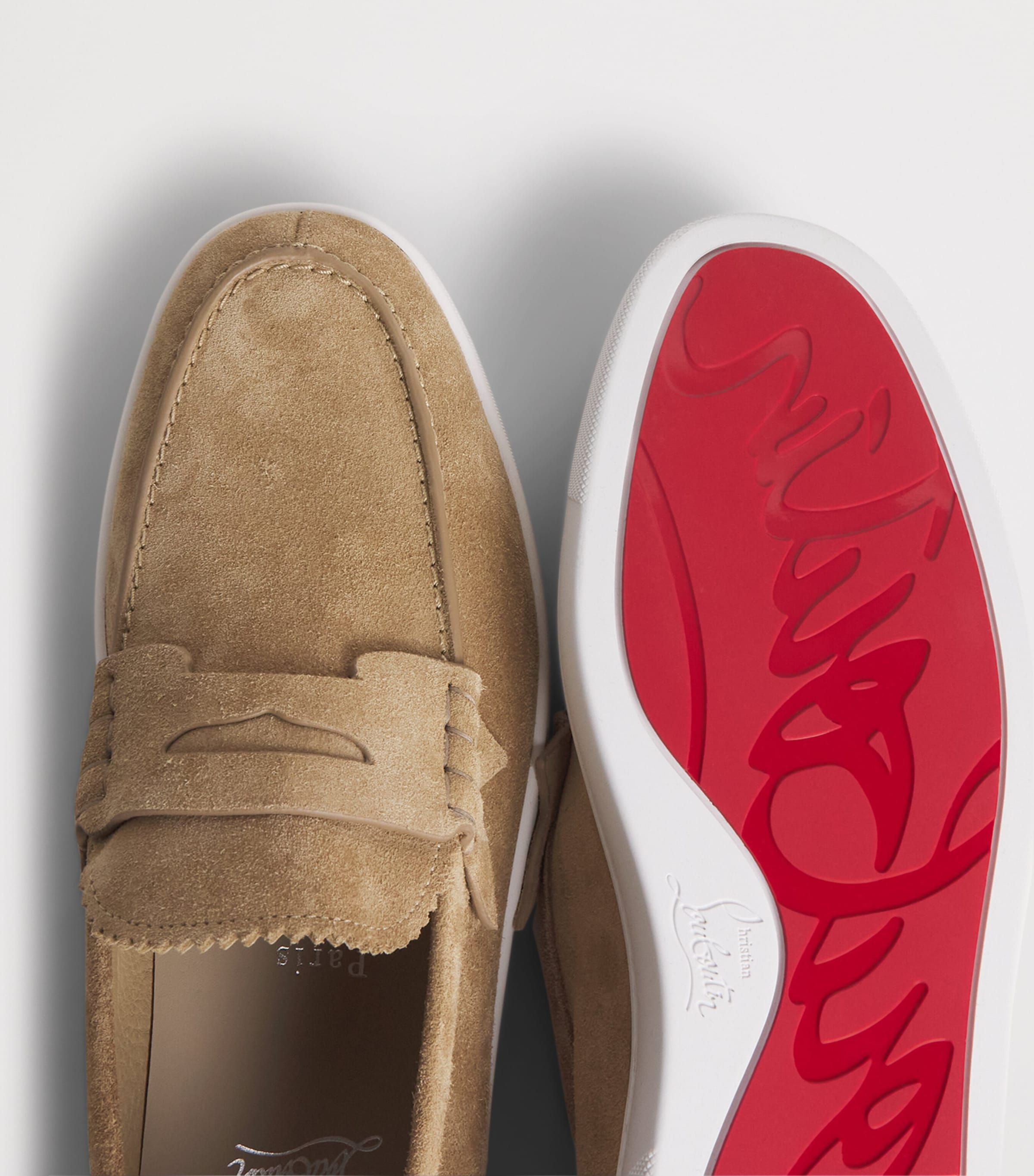 Christian Louboutin The Harold I Suede Loafers Image 6