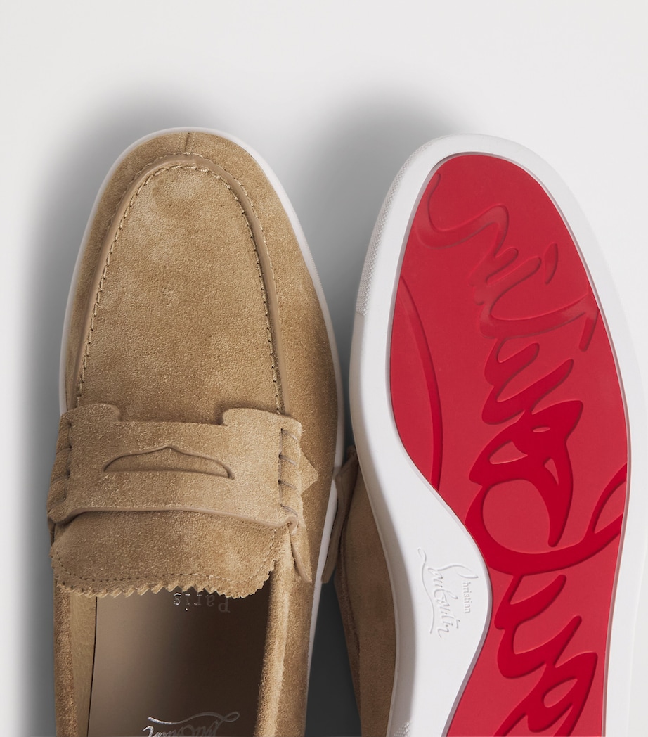Christian Louboutin The Harold I Suede Loafers Image 6