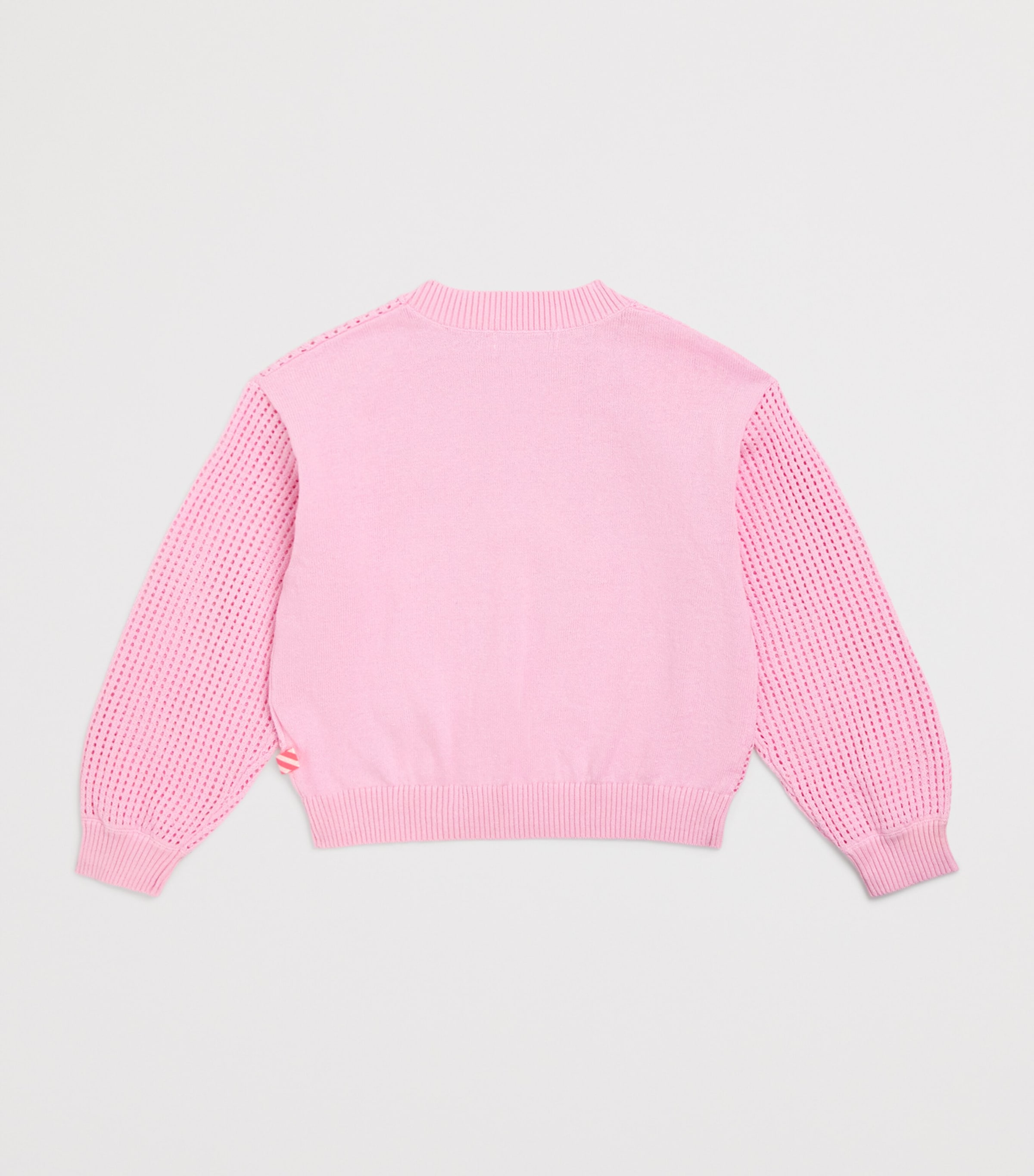 Cotton-Blend Jacquard Sweater (2-12 Years) 46NNOSEGAY Image 2