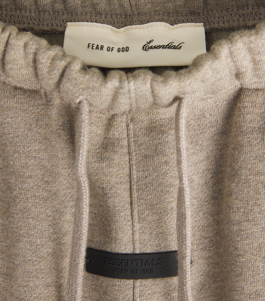 FEAR OF GOD ESSENTIALS Mens Classic Logo Sweatpants Homestead Heather Image 6