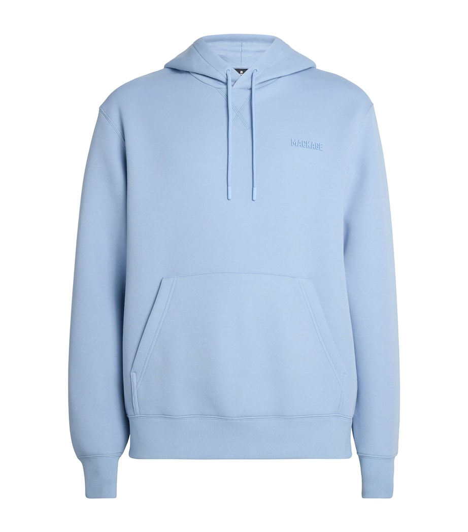 Cotton-Blend Krystian Hoodie FOG BLUE A Image 1