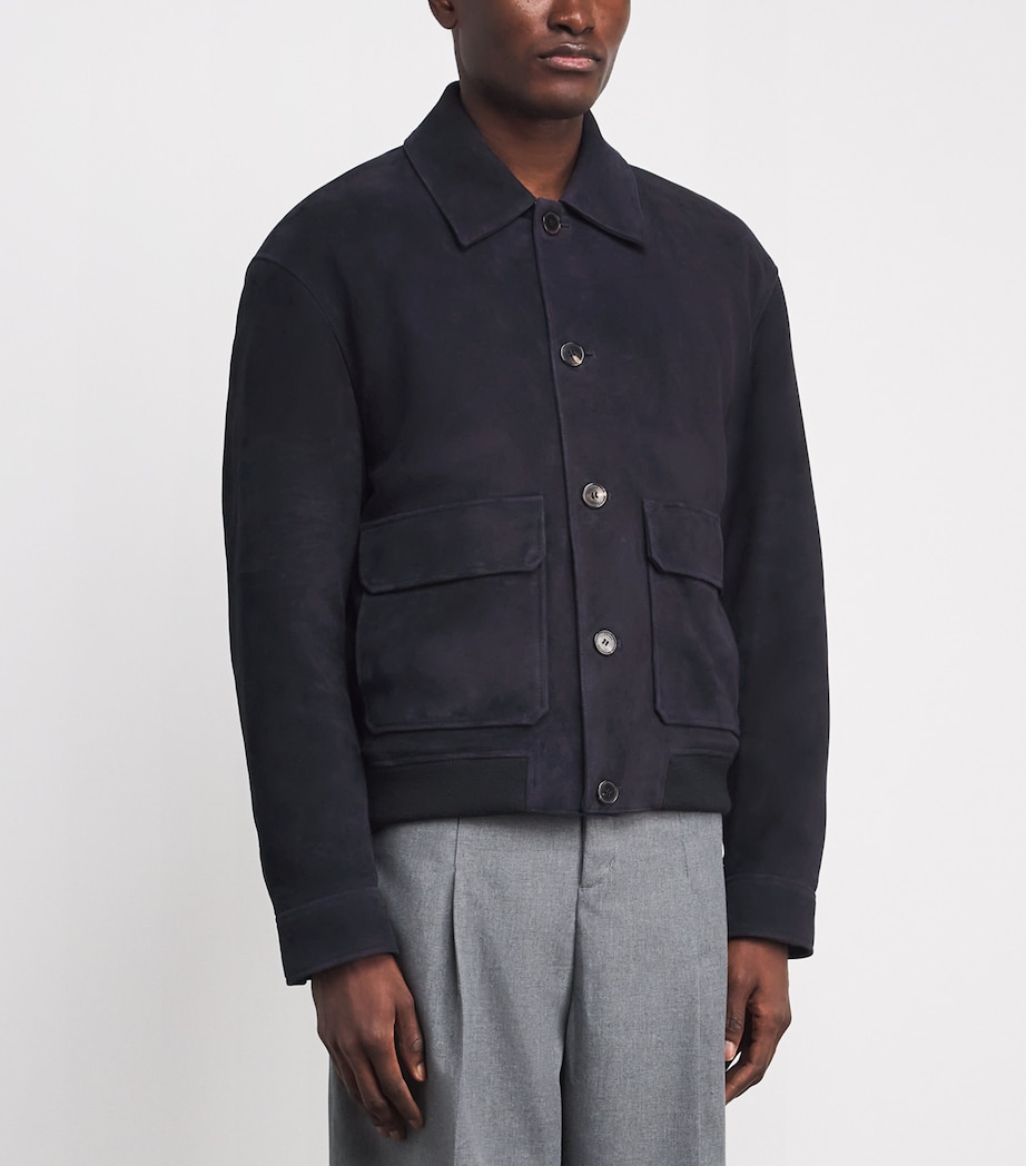 Suede Bomber Jacket DKNV Image 3