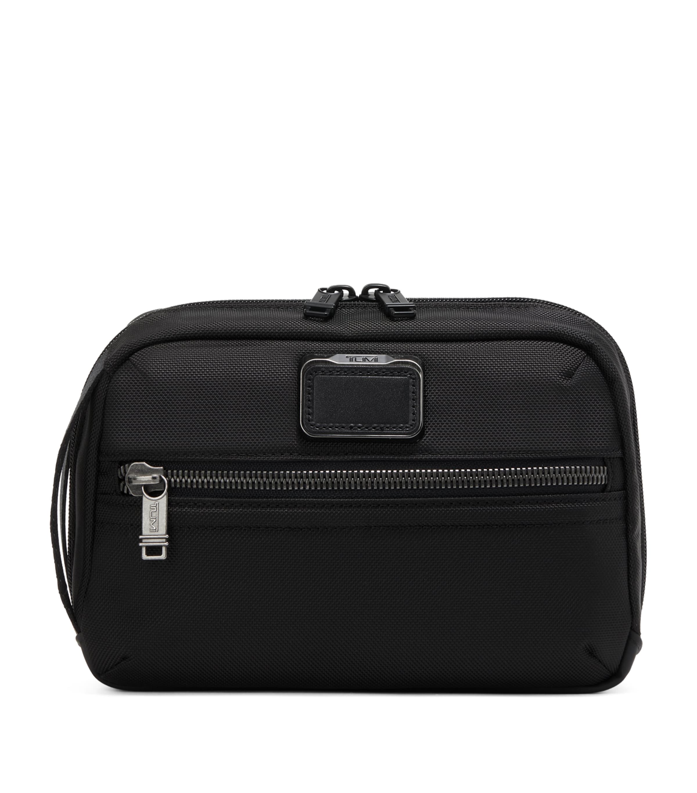 Shop Tumi Alpha Bravo Day Wash Bag In Black