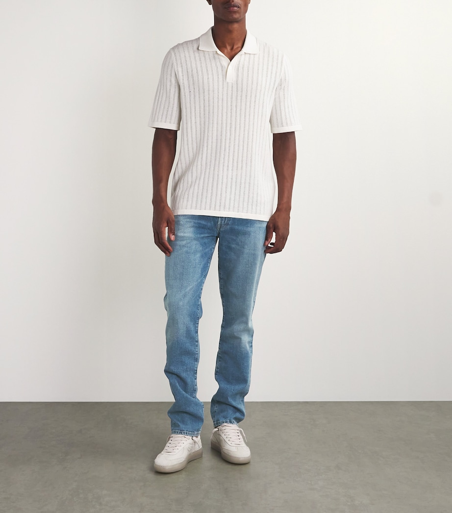 Gage Archive Slim-Straight Jeans BAUHAUS(MD/LT INDIGO Image 2