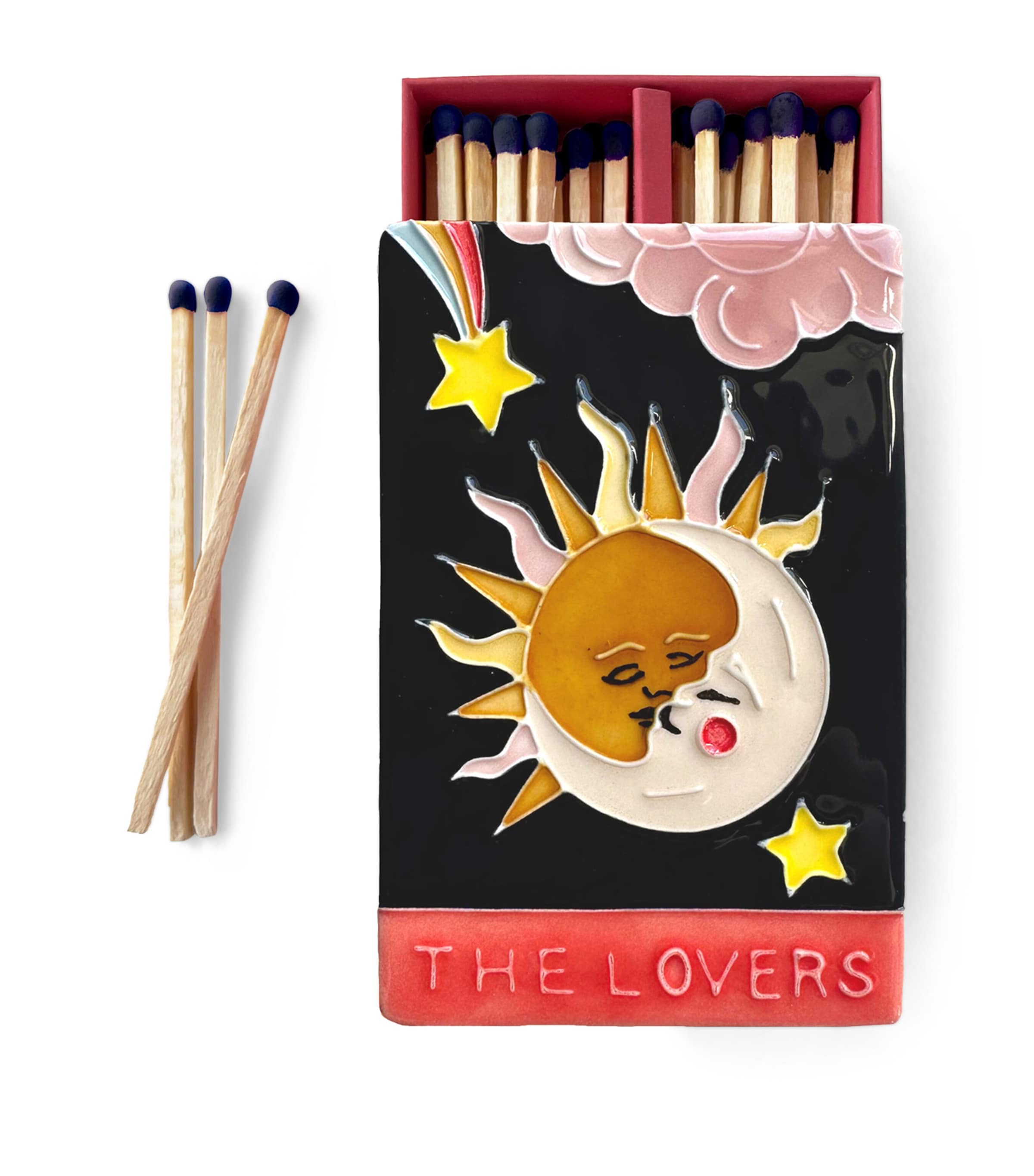 Jo Laing Ceramic The Lovers Matchbox