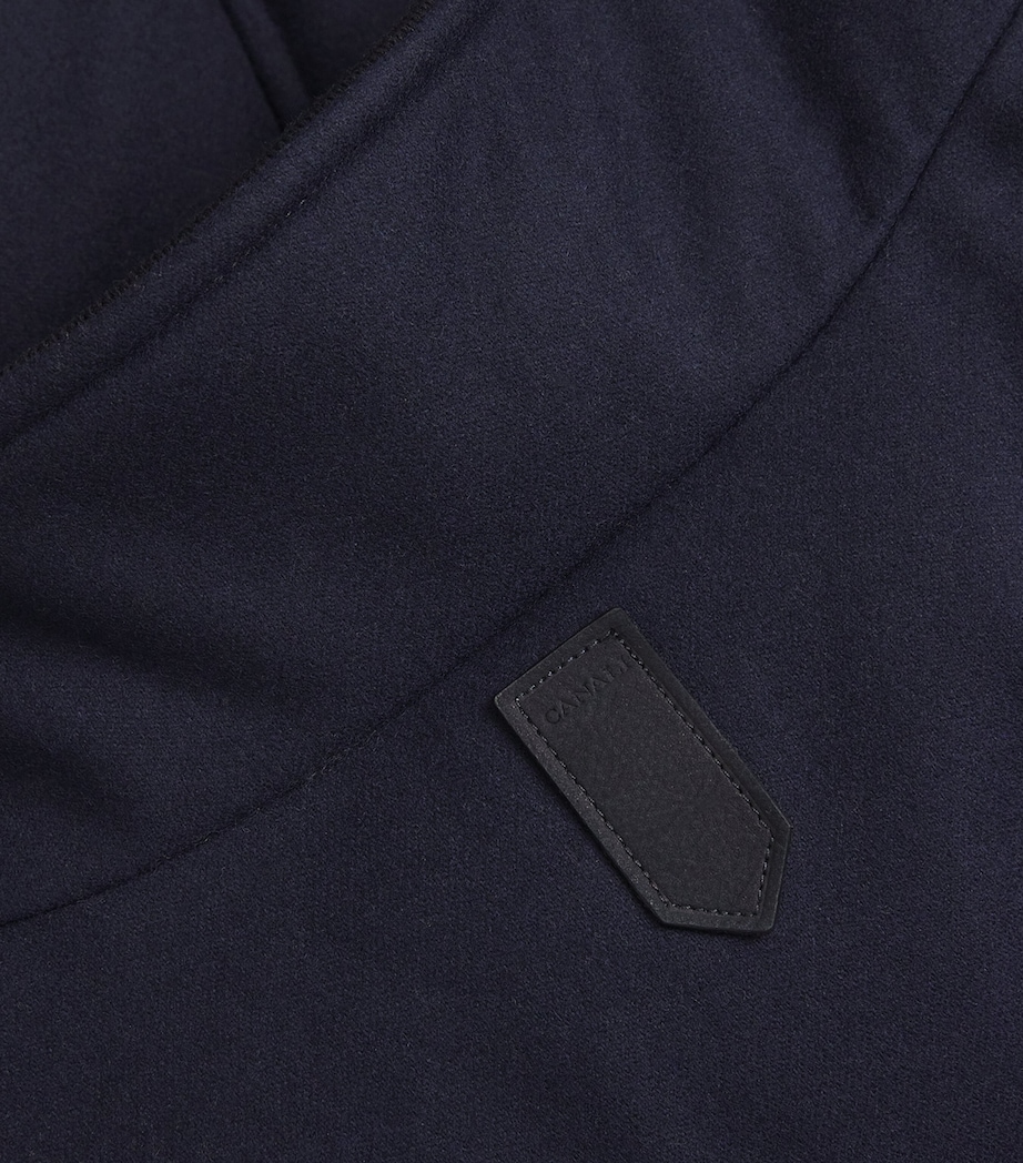 Cashmere Puffer Gilet BLUE Image 5