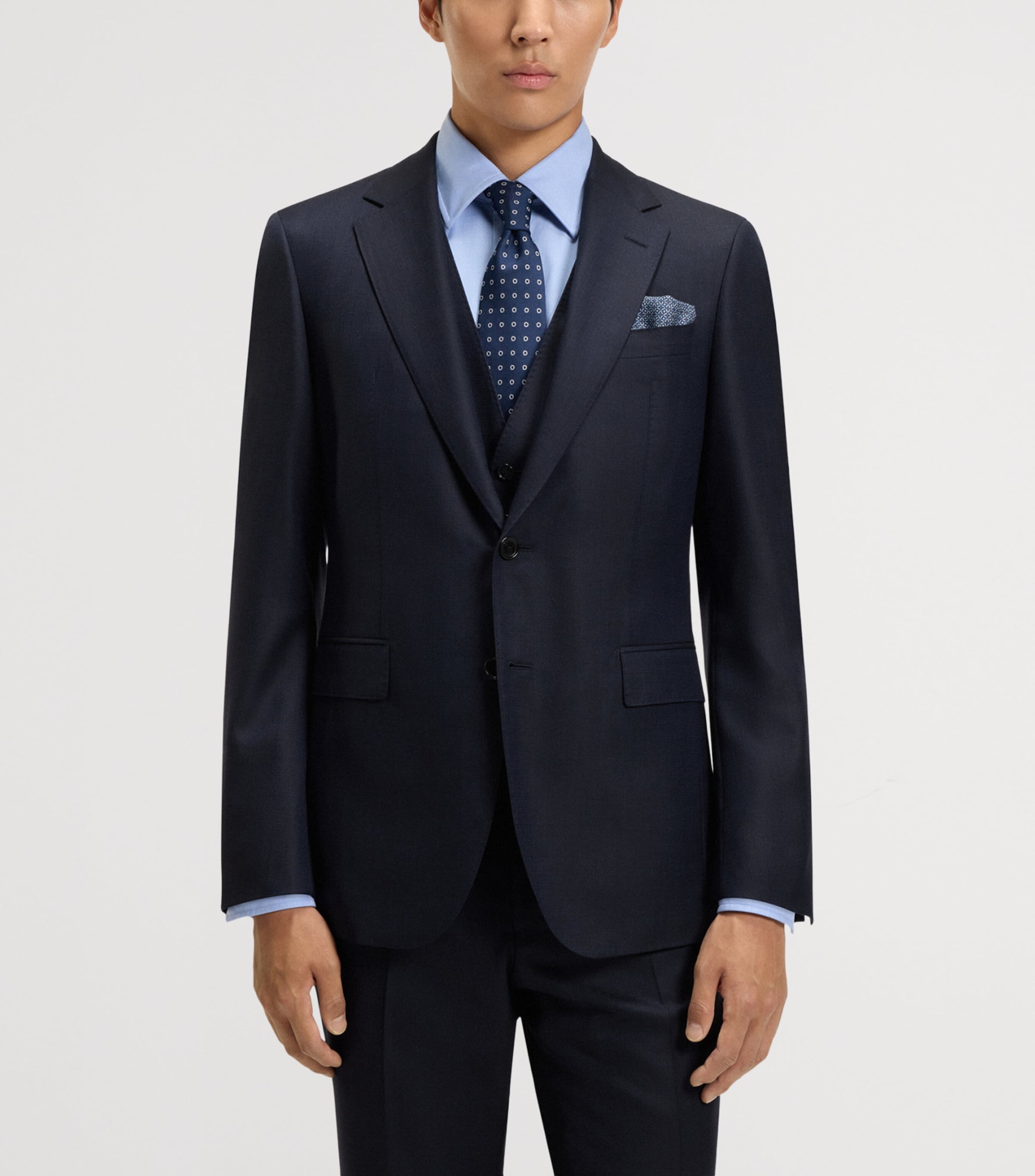 Virgin Wool-Silk 2-Piece Suit 404 Image 5