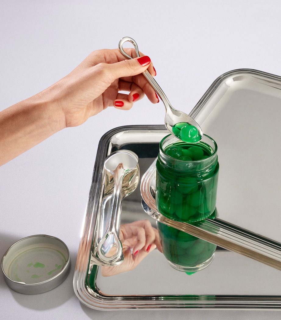 Silver-Plated Gilded Shell Carrousel Cutlery Set SILVER Image 14