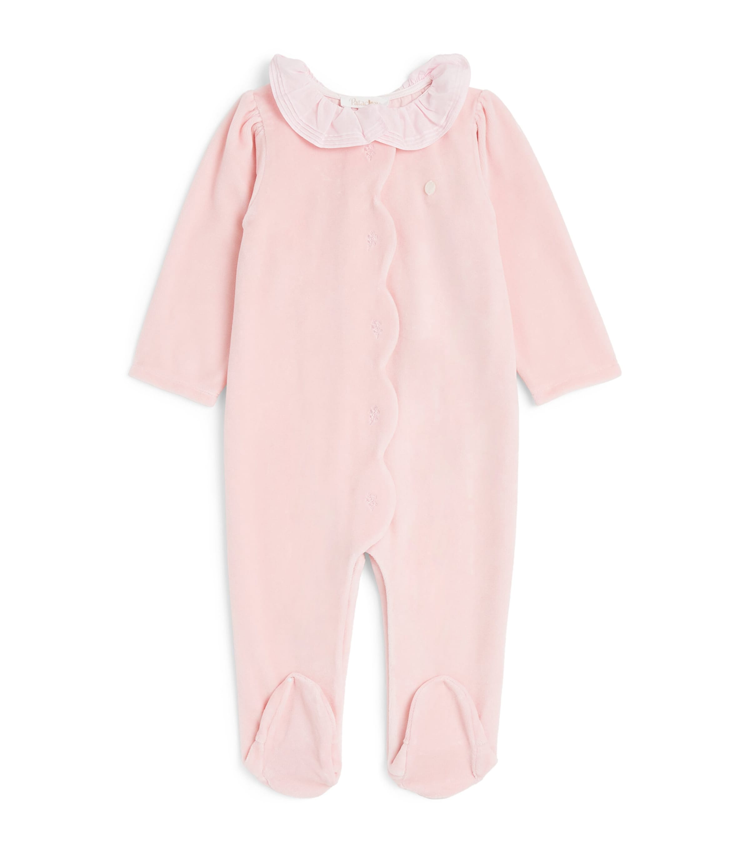 Patachou Cotton-blend Terry All-in-one In Pink