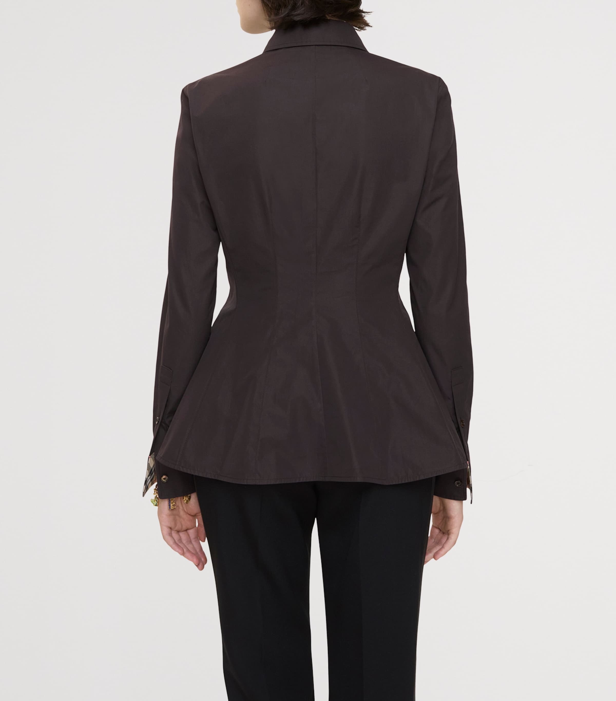 Cotton Slim-Fit Shirt BARK Image 3