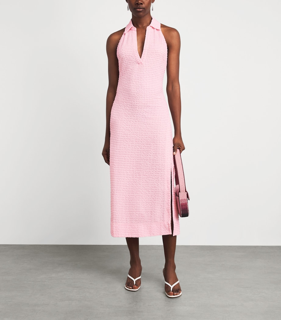 simkhai pink dress Reign Strapless Gown the skirt includes integrated slip pockets Simkhai Pink Size L Dress