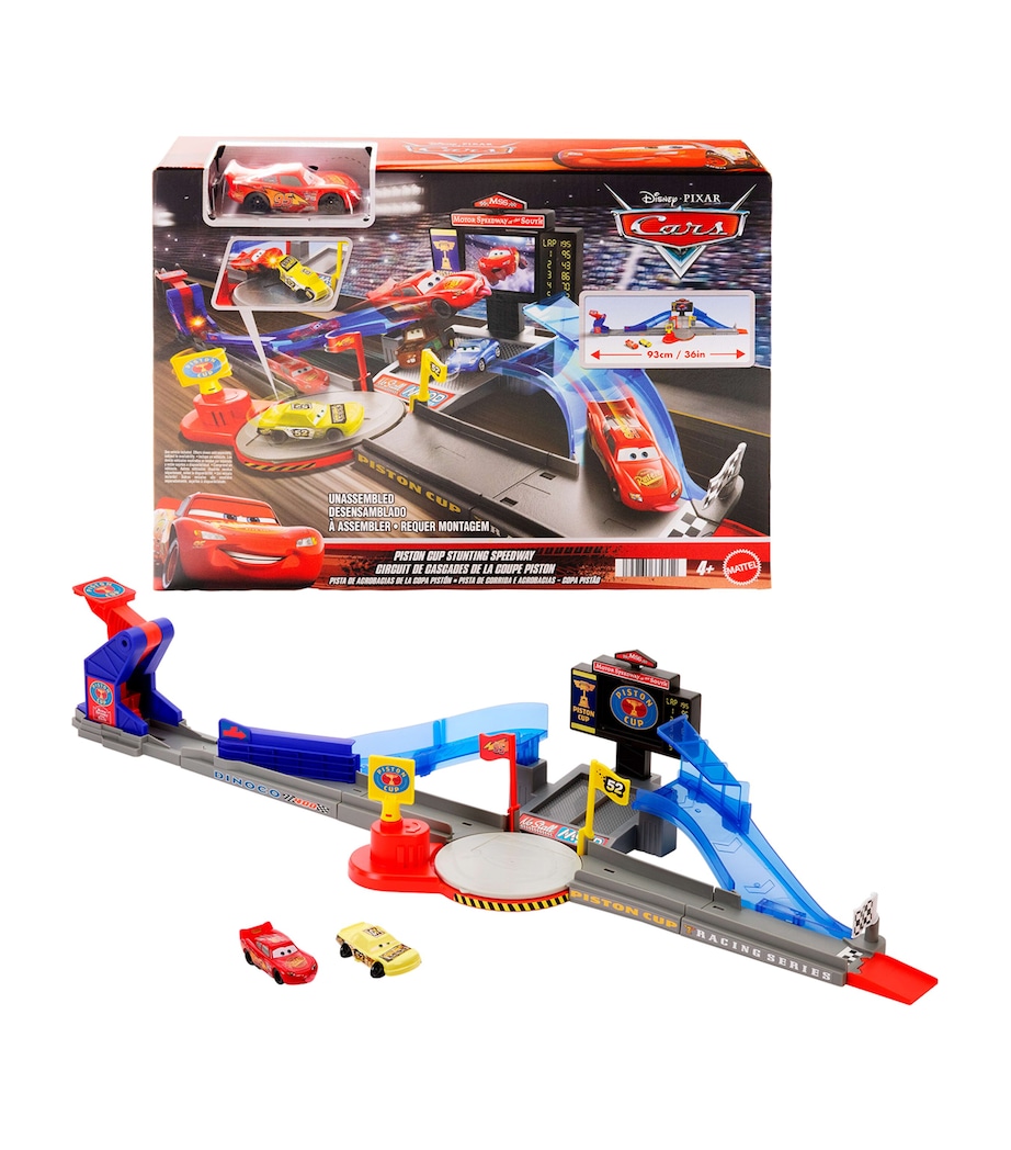 Disney Cars Piston Cup Stunting Speedway Set Image 1
