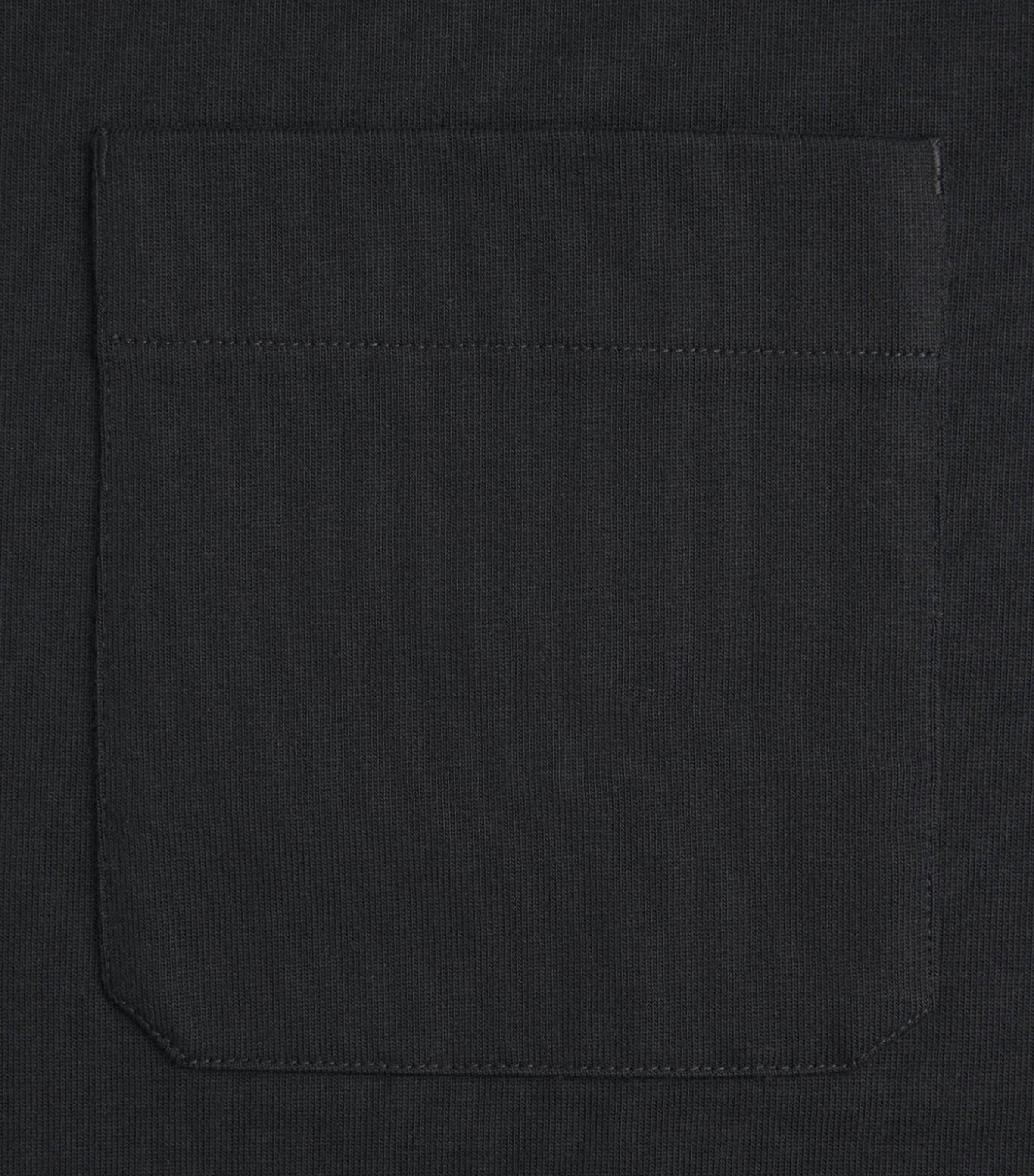 Lemaire Mens Cotton Boxy T-Shirt Black Image 6