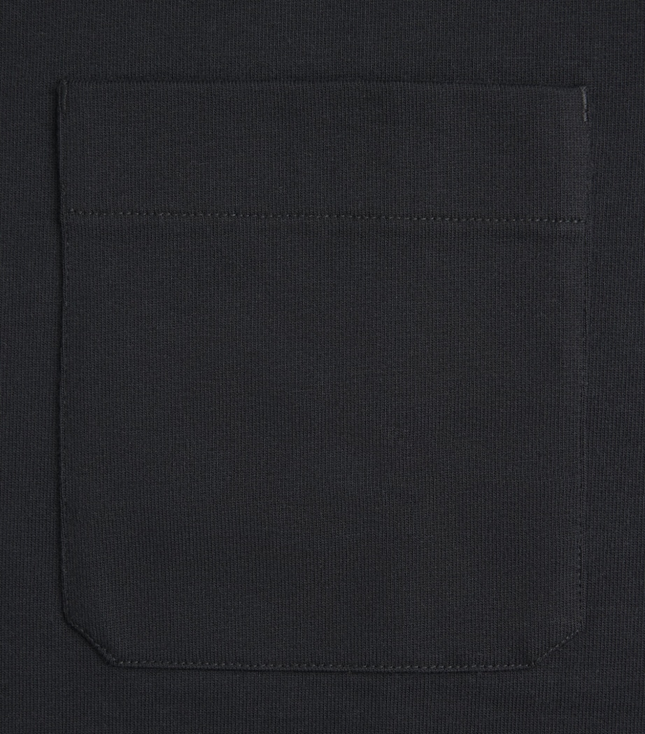 Lemaire Mens Cotton Boxy T-Shirt Black Image 6