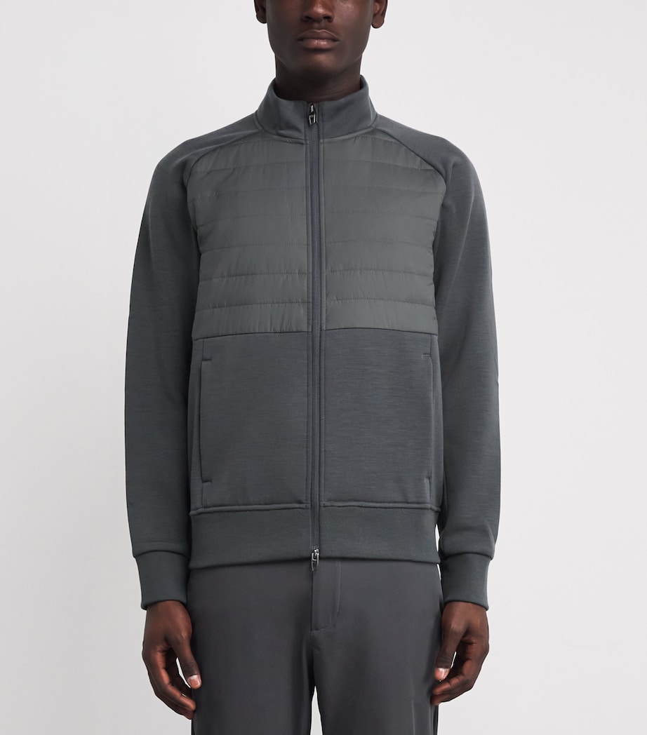 Hybrid High-Neck Jacket CHARCOAL GREY Image 3