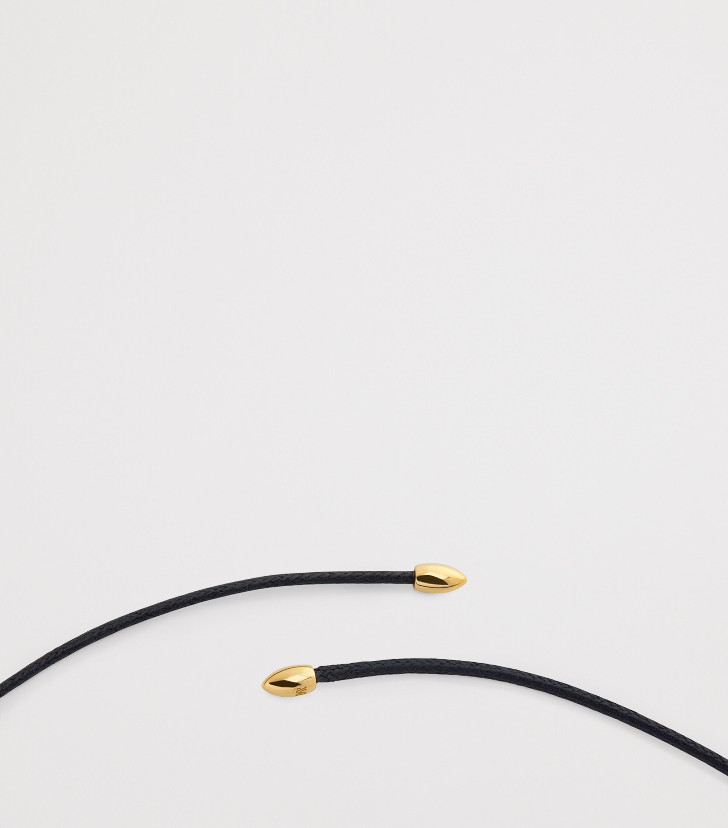 Monica Vinader Gold Vermeil Aria Cord Necklace Gold Vermeil Image 3