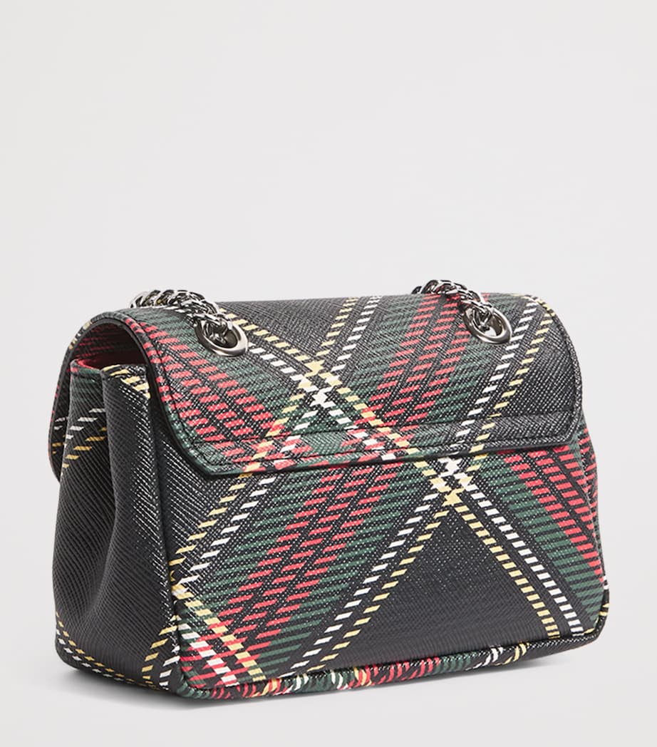 Mini Tartan Yasmine Top-Handle Bag N302 CHELSEA TARTAN Image 3