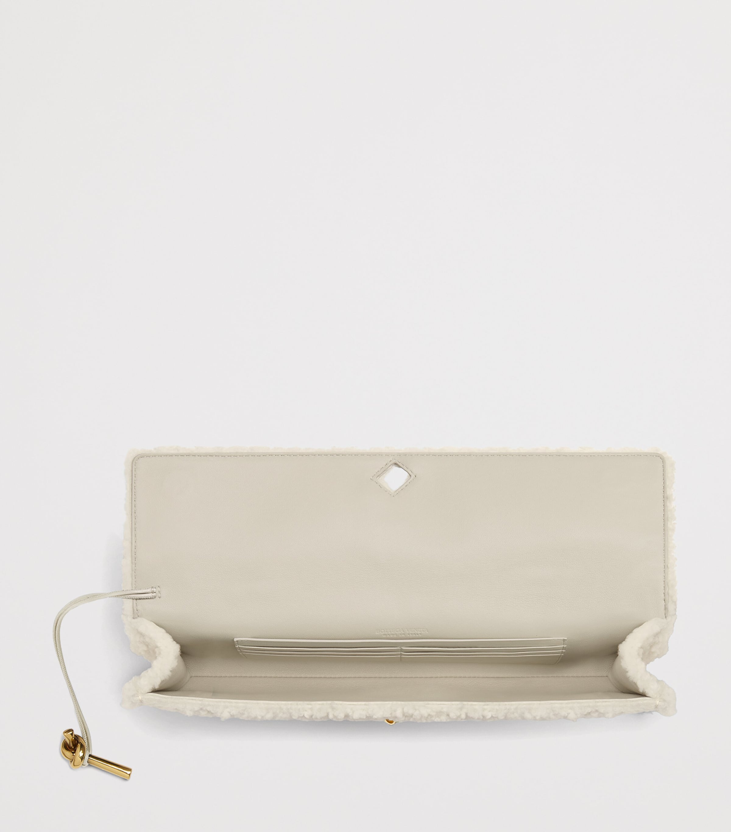 Shearling Andiamo Clutch Bag 9614 Image 2