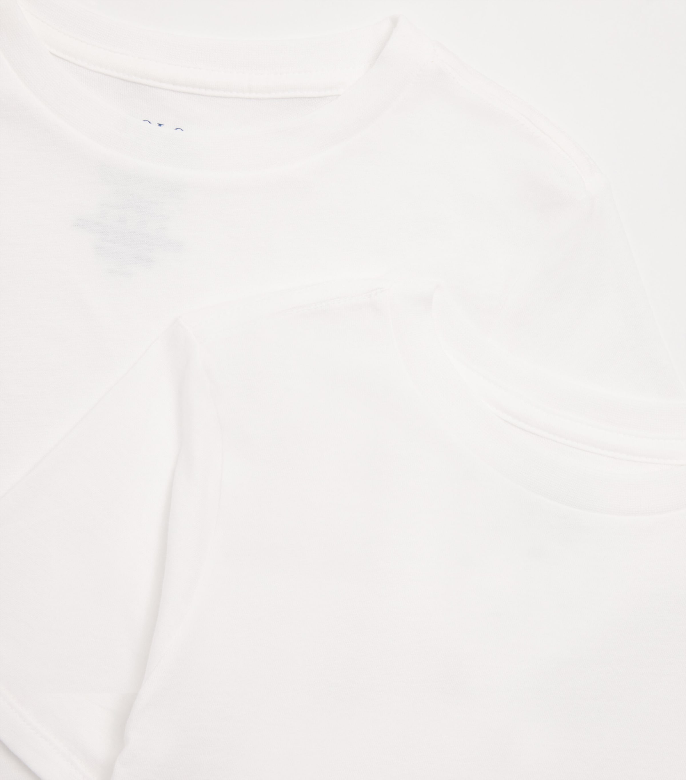 Set of 2 Cotton Logo T-Shirts (6-14 Years) WHITE Image 4