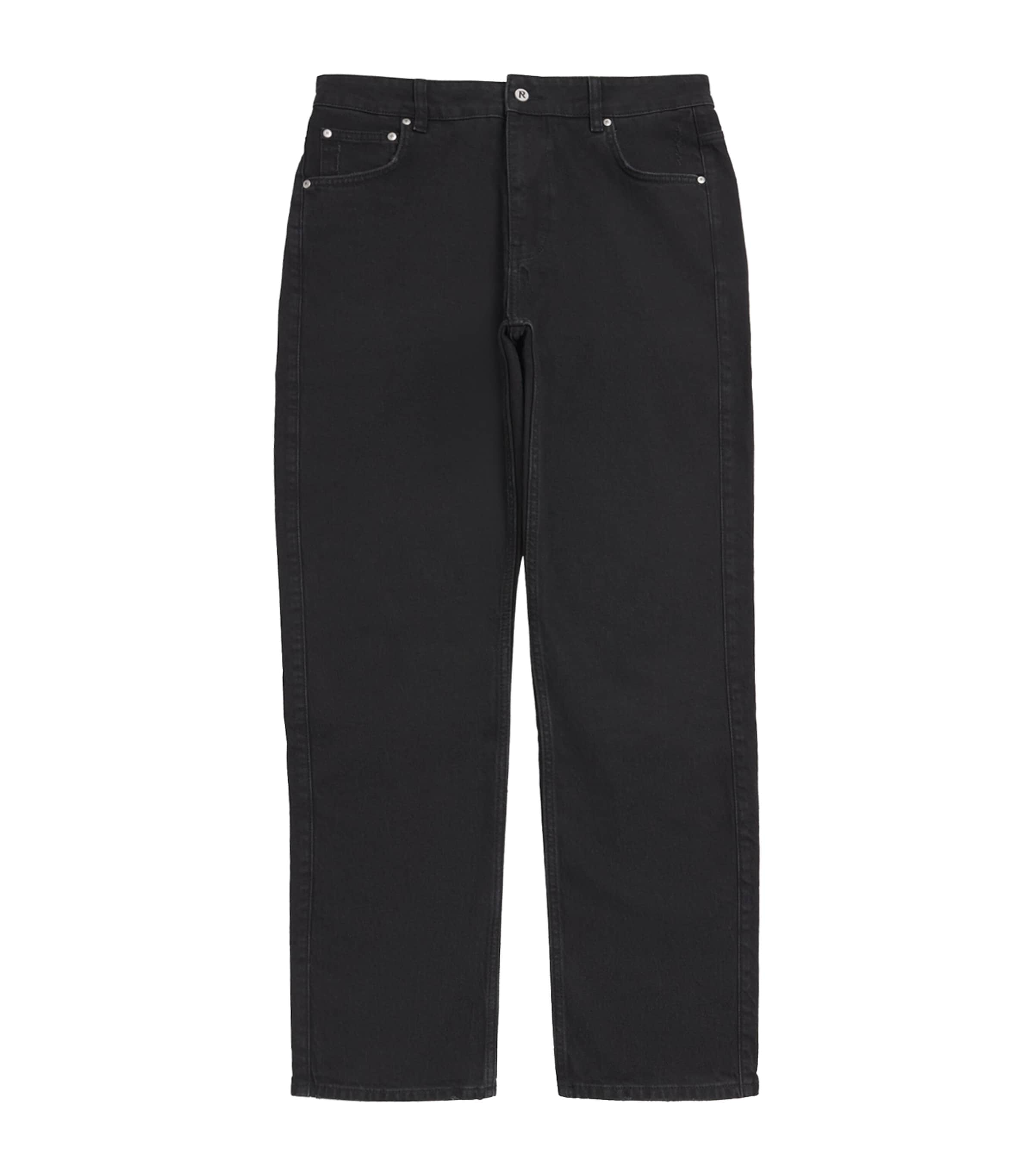 Represent Relaxed Straight Jeans In Black