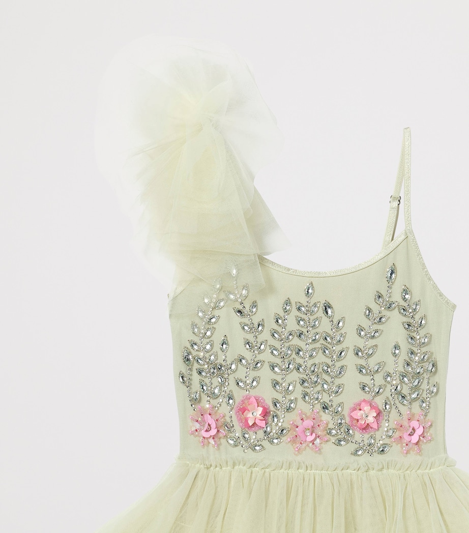 Tutu Du Monde Ruffled Marina Fleur Dress (2-11 Years) Fod Green Image 4