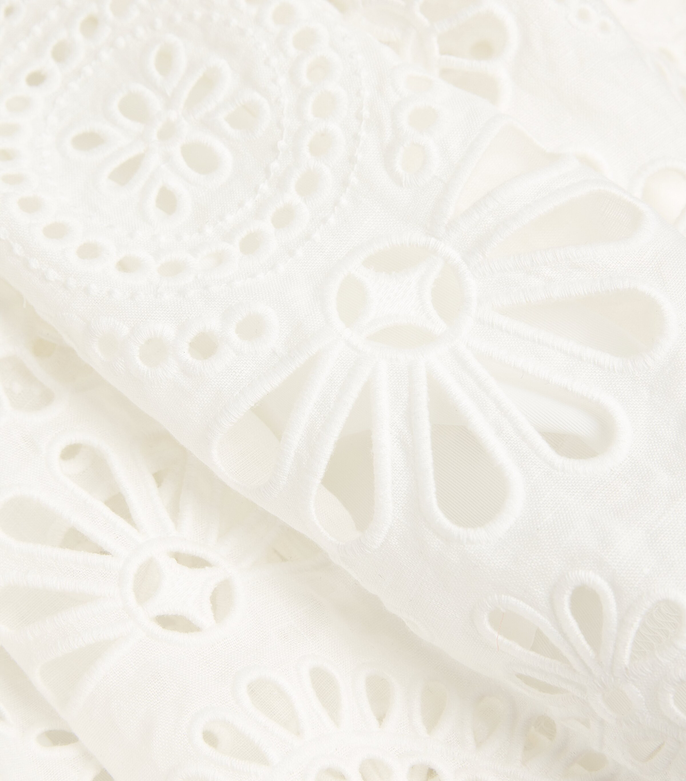 Zimmermann Womens Broderie Anglaise Mini Dress Ivory Image 5