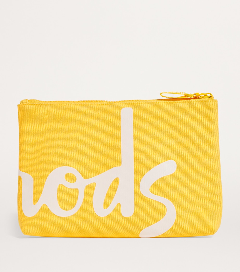 Medium Cotton Logo Pouch YELLOW Image 2
