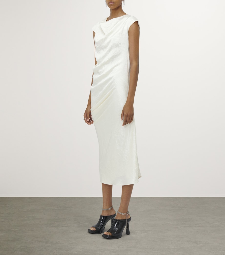 Asymmetric Draped Dress 8010 Image 4