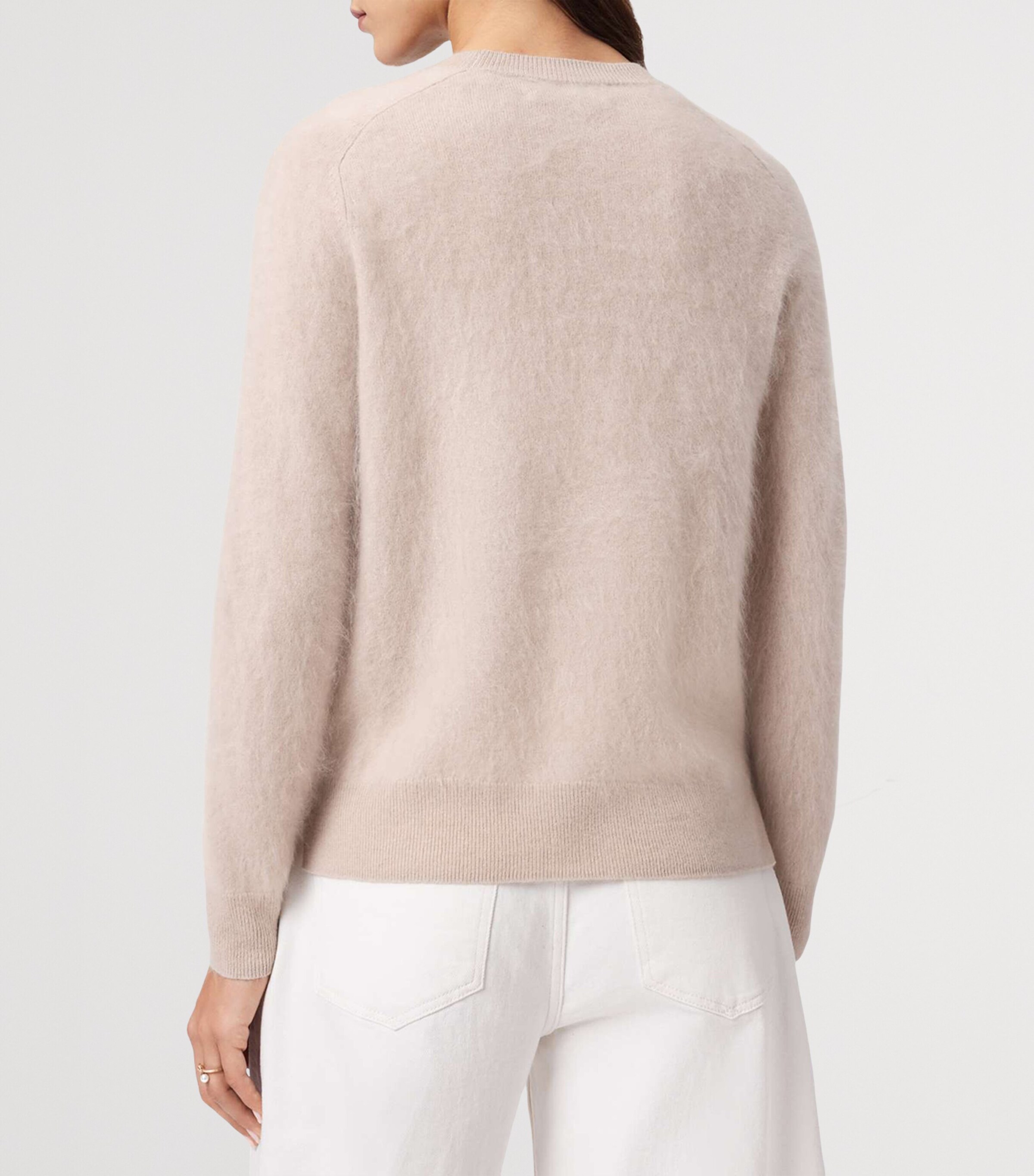 Cashmere Rebel Sweater BARLEY WHITE Image 6