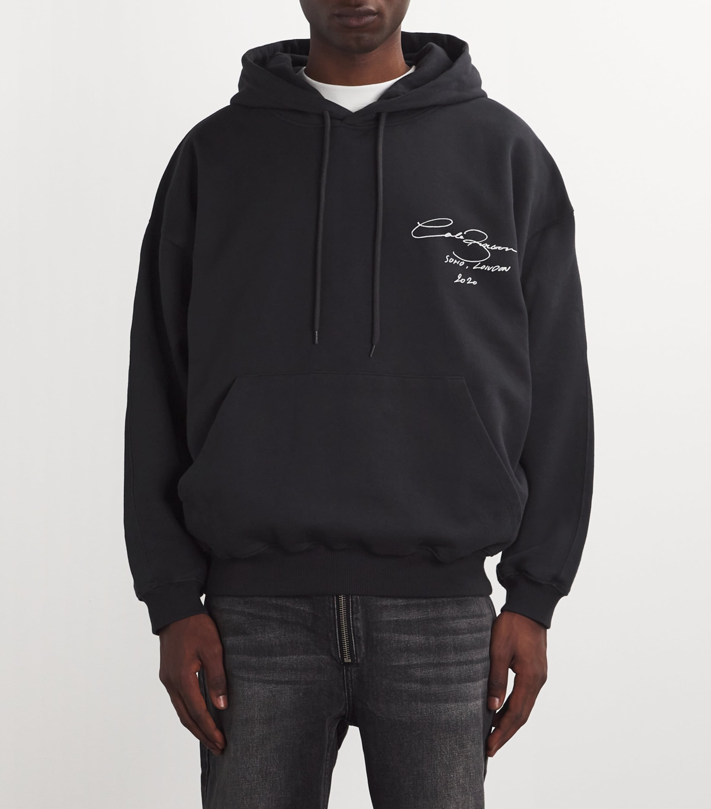 Signature Hoodie BLACK 000 Image 3