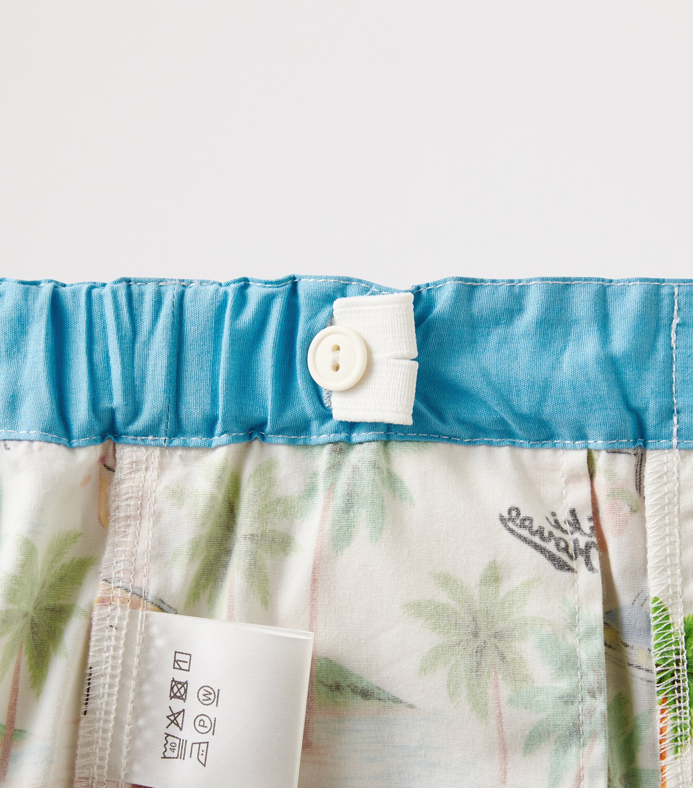 Miki House Cotton-Blend Tropical Pucchi Shorts (2-4 Years) Image 6
