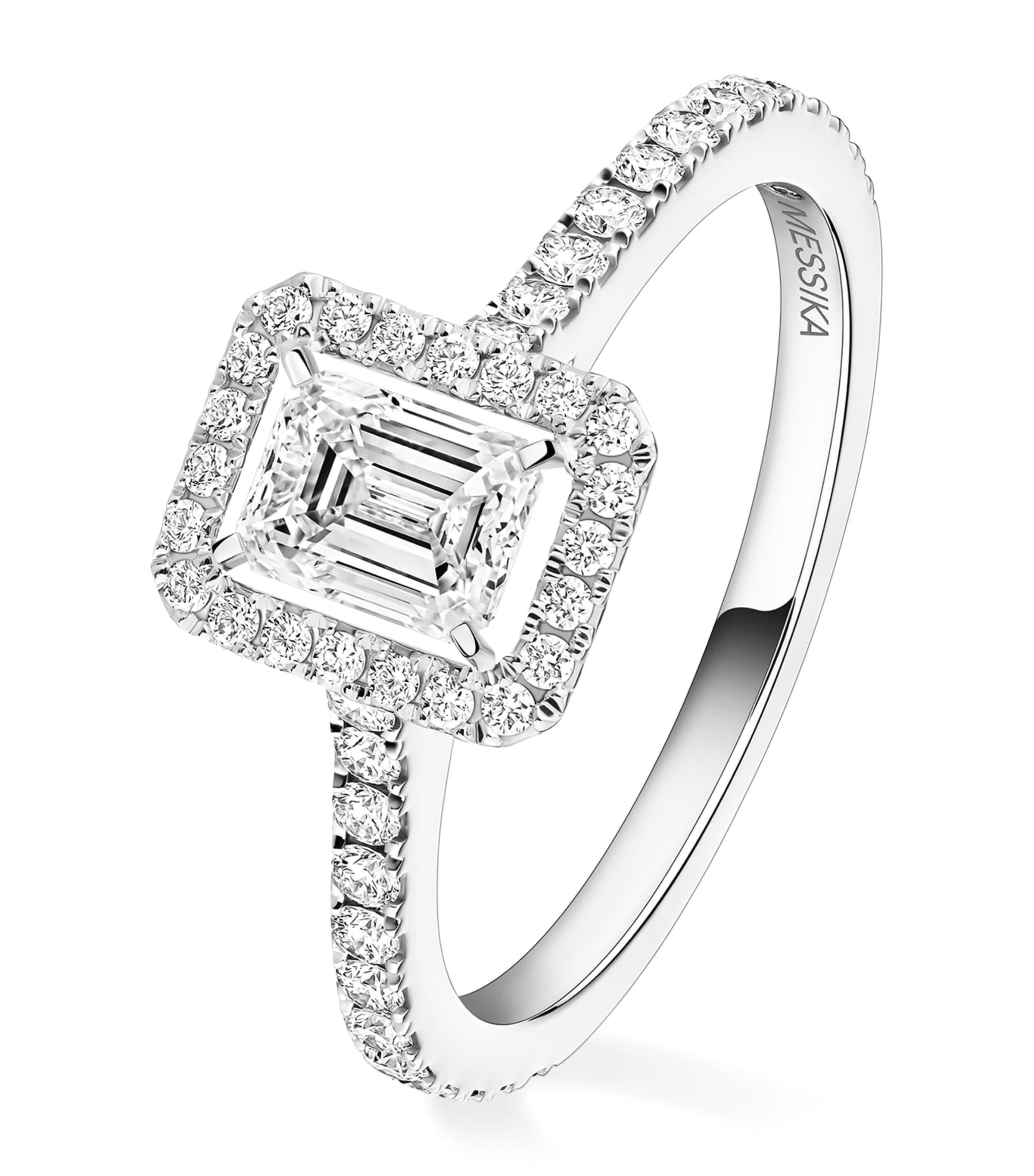 Messika Joy White Gold and Diamond Ring White Gold Image 1
