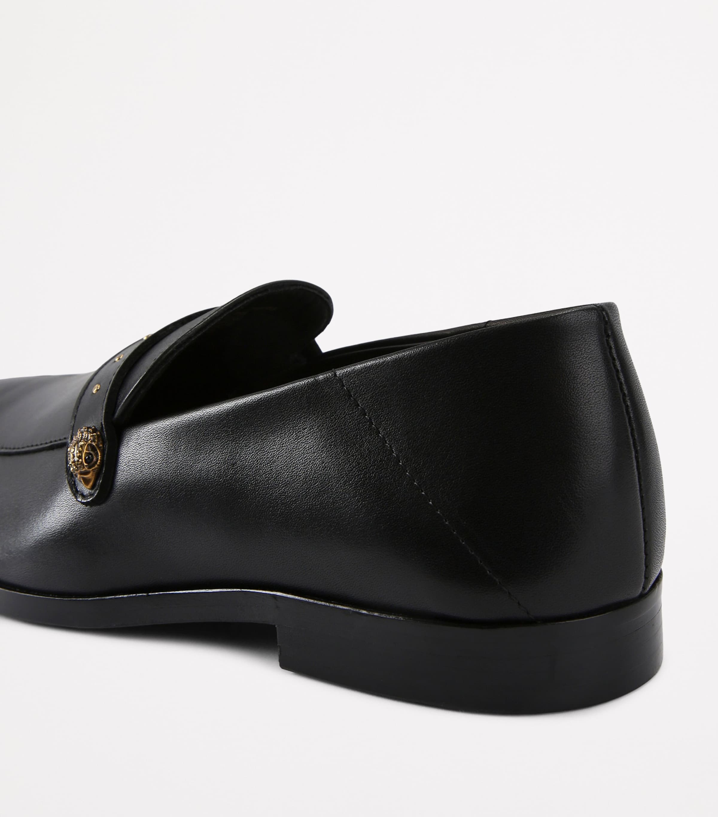 Leather Fraser Loafers BLACK Image 2
