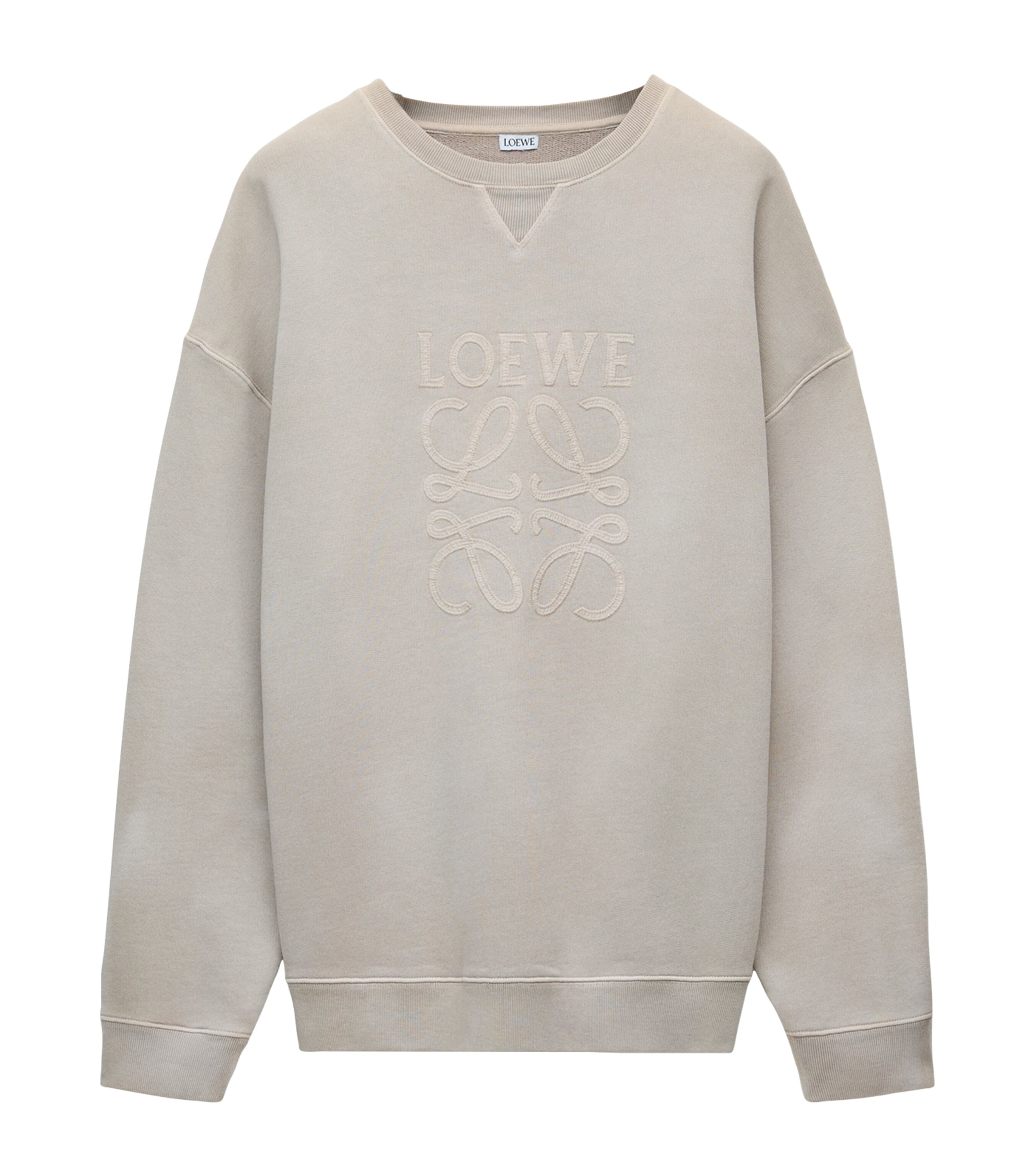 ロエベ LOEWE Embroidered Sweatshirt LOEWE Embroidered Logo Sweatshirt | Harrods US