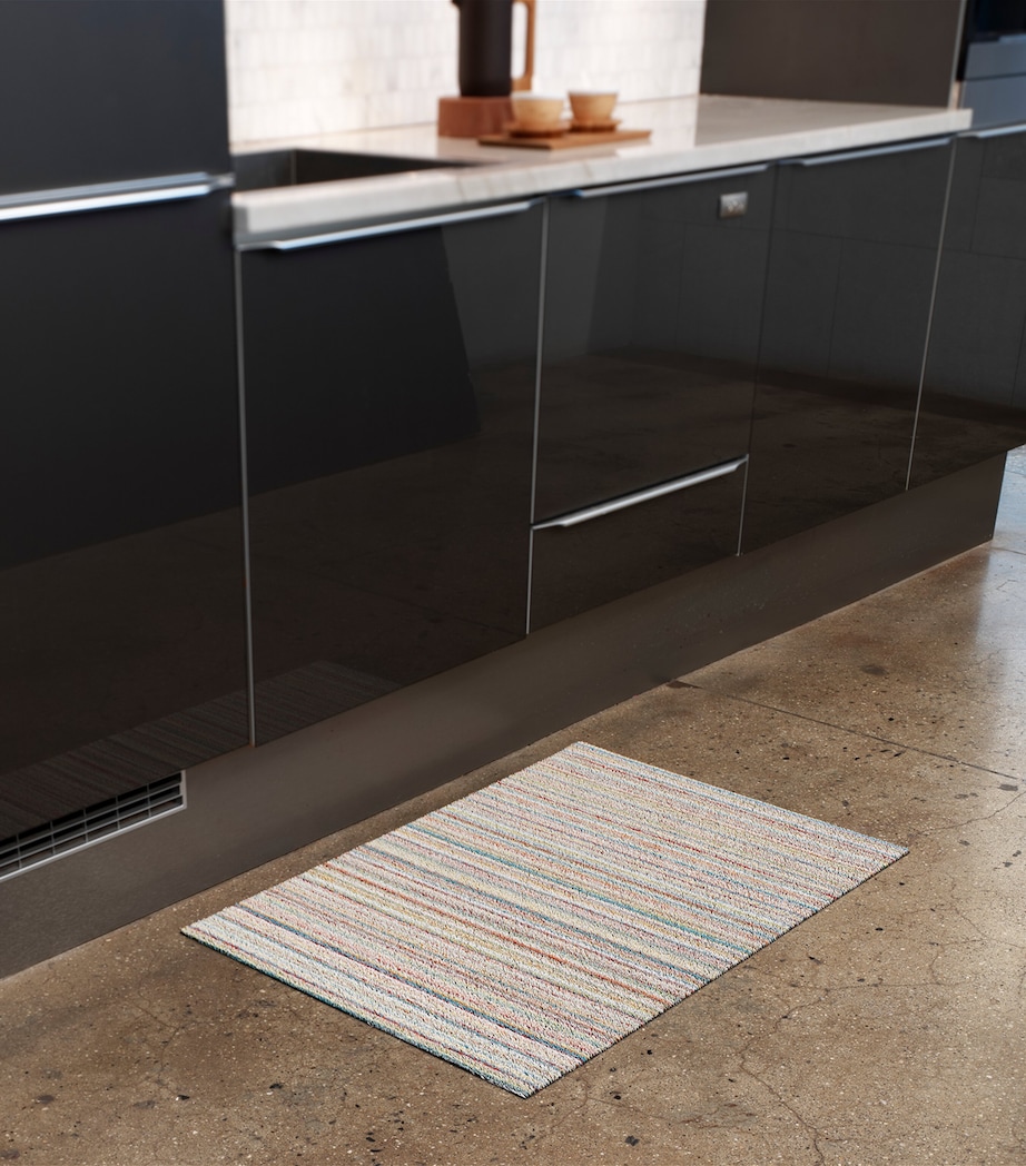 Skinny Stripe Shag Utility Mat (61cm x 91cm) MULTI Image 2