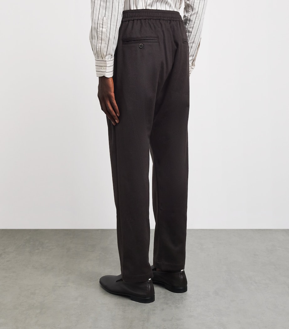 Barena Mens Cashmere Straight Trousers Bruno Image 5