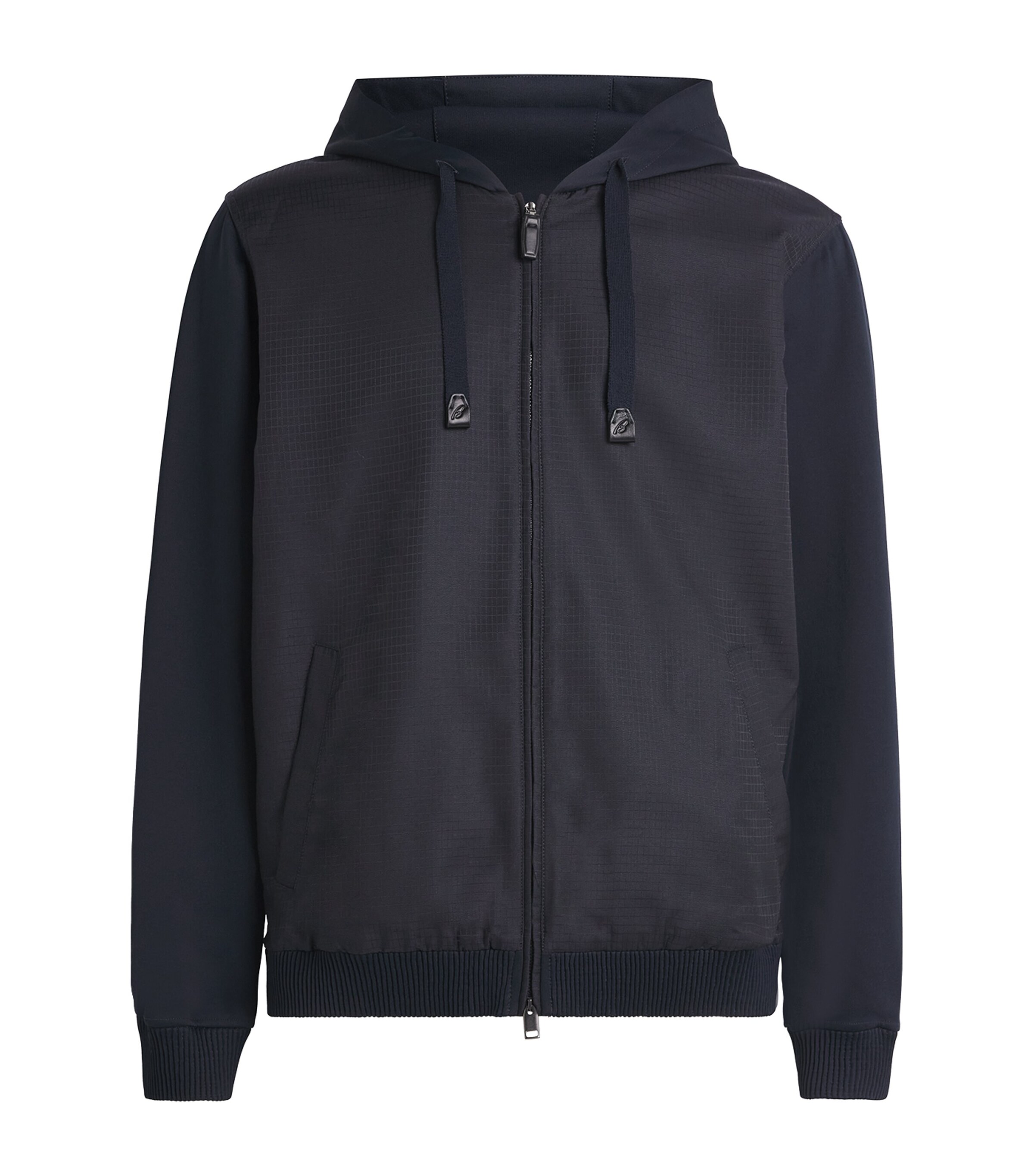 Brioni Stretch-cotton Hybrid Hoodie