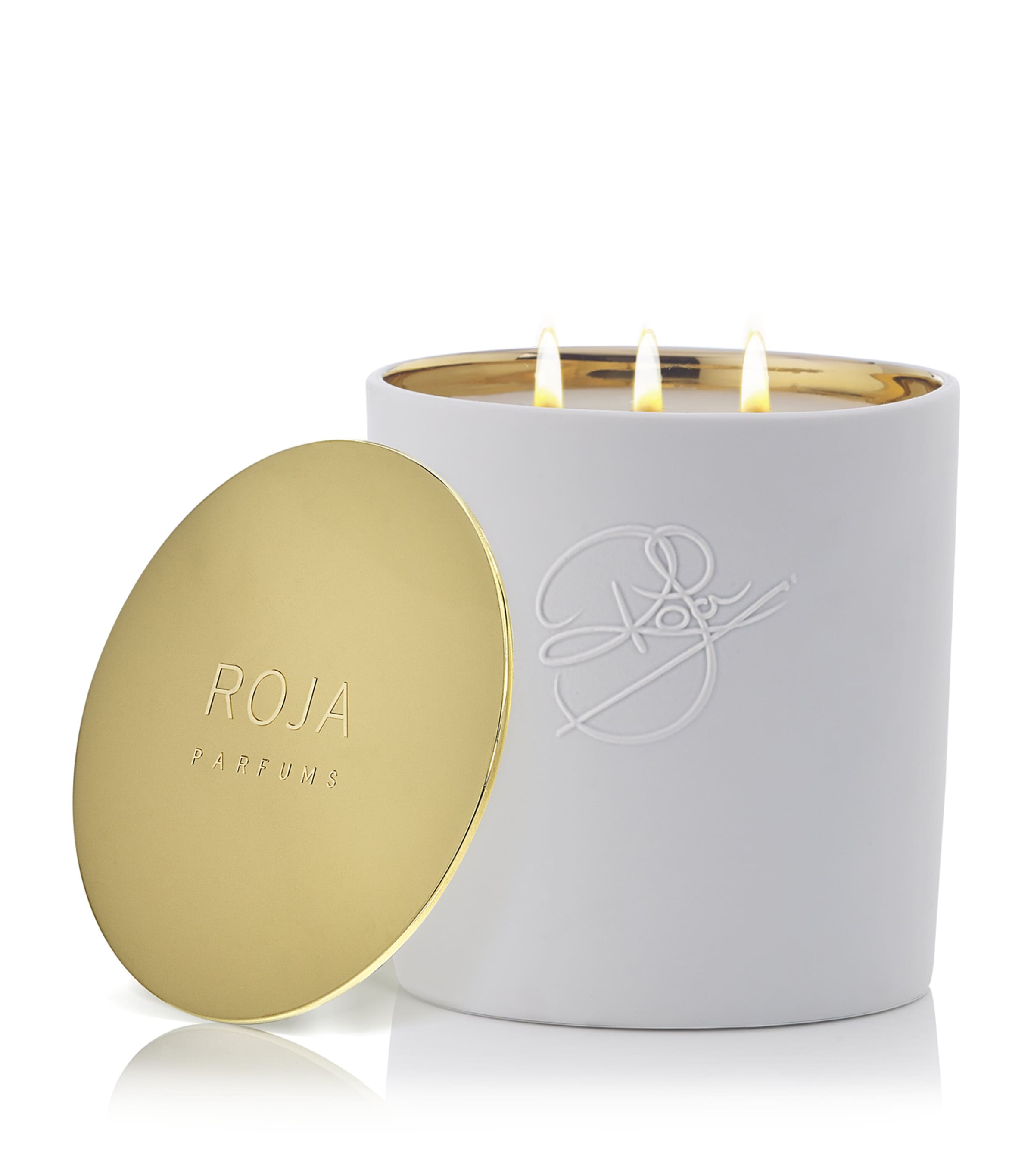 Roja Peony Of Luoyang Candle (1kg) White Image 4