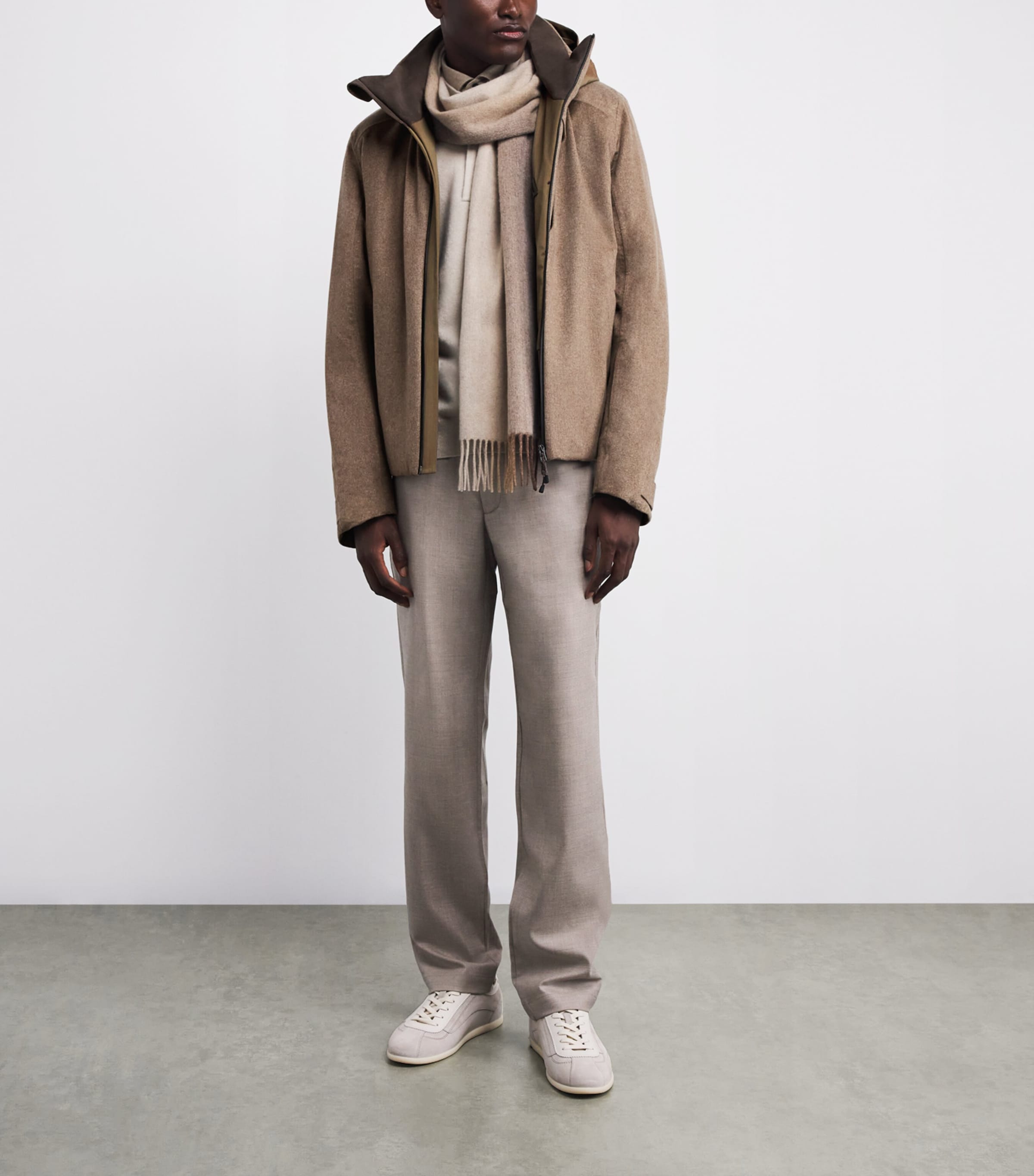 Cashmere Waterproof Balma 2.0 Ski Jacket OYSTER N41 Image 2