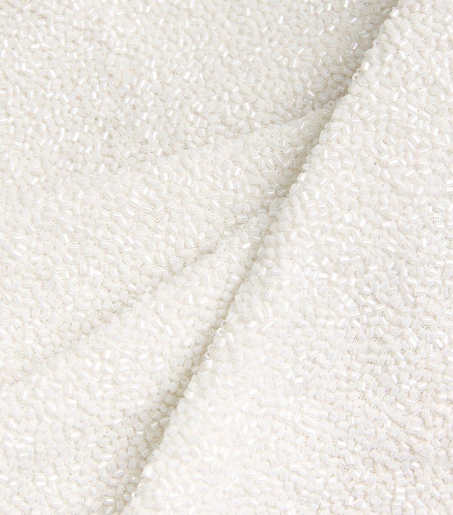 Crystal Square-Neck Gown IVORY Image 5
